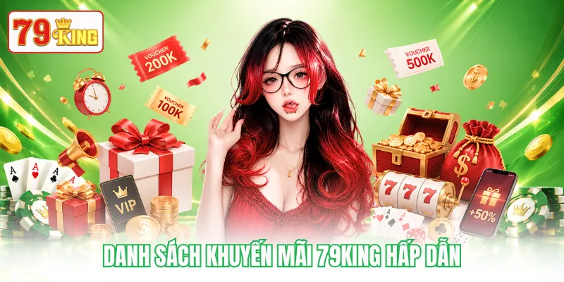 Danh sách khuyến mãi 79KING hấp dẫn
