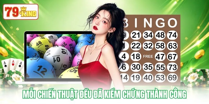 Mỗi chiến thuật đều đã kiểm chứng thành công Mỗi chiến thuật đều đã kiểm chứng thành công